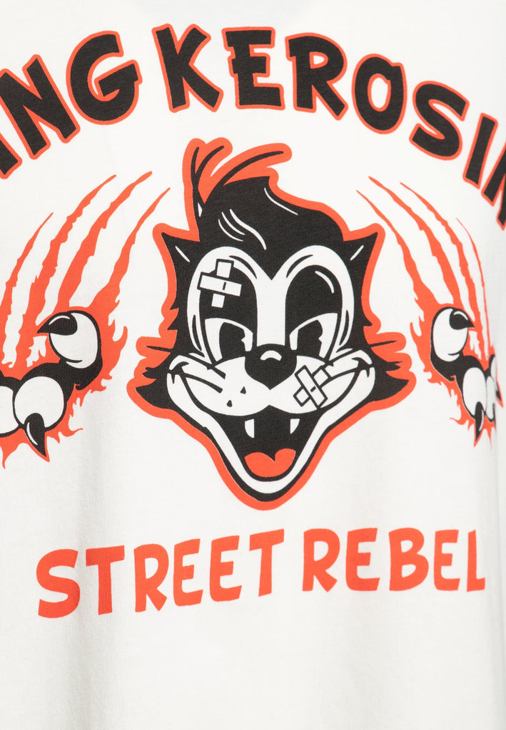 Print T-Shirt «Street Rebel» - KING KEROSIN