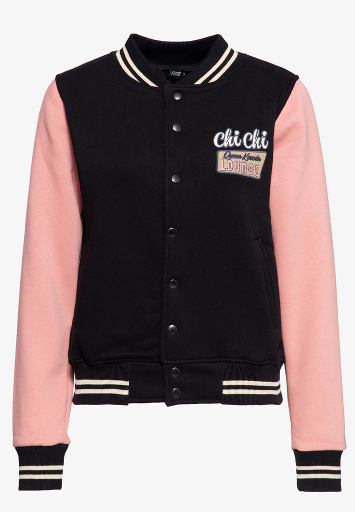 Queen Kerosin - College Sweatjacke «Chi Chi»