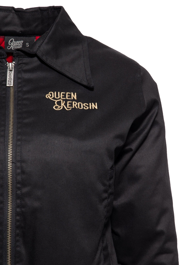 Queen Kerosin - Gabardine Jacke «Gasoline Racer 55»