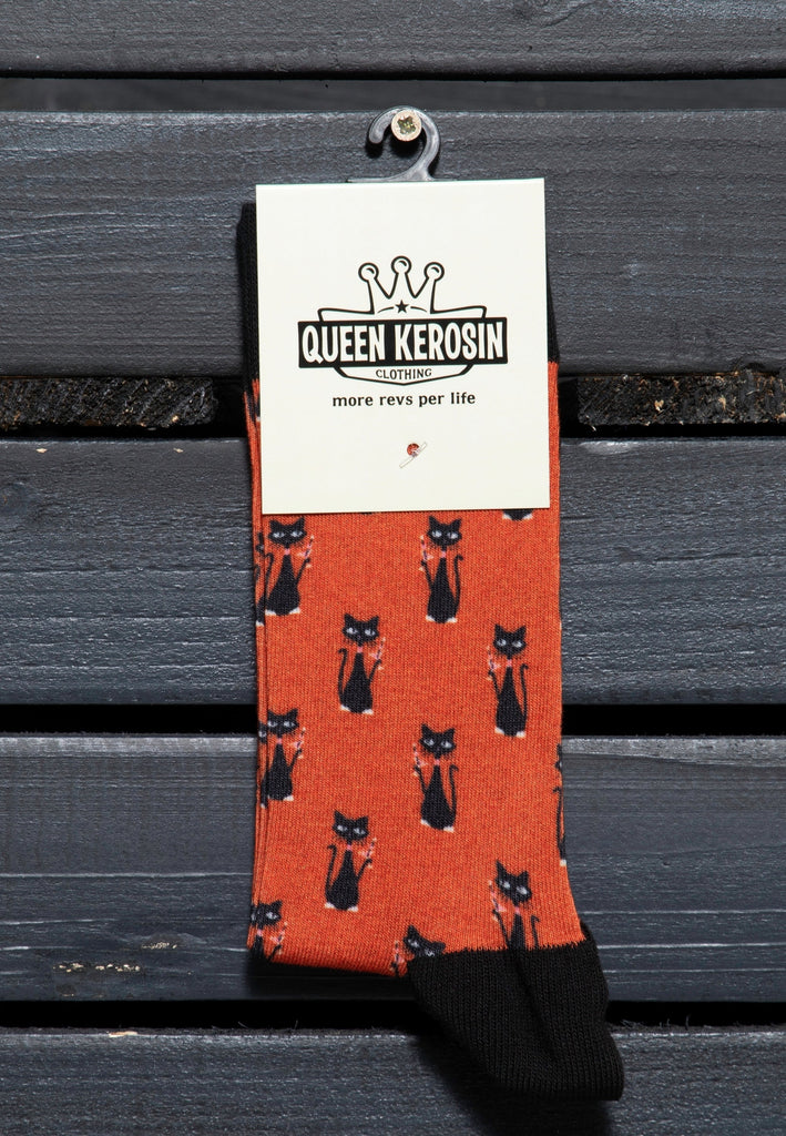 Queen Kerosin - Socken «Cat»