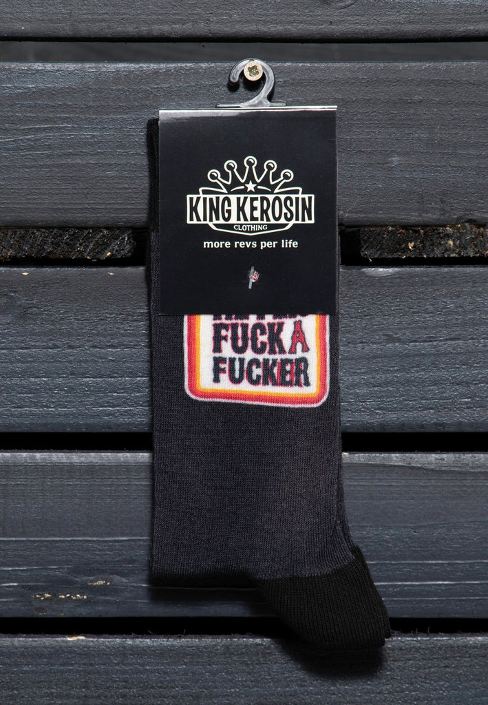 King Kerosin - Socken «Never Fuck a Fucker»