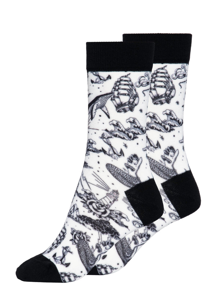 Queen Kerosin Socken «Sailor»