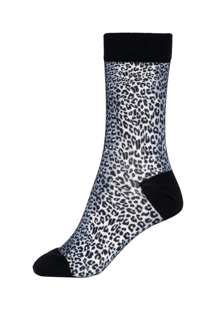 Queen Kerosin - Socken «Snow Leopard»