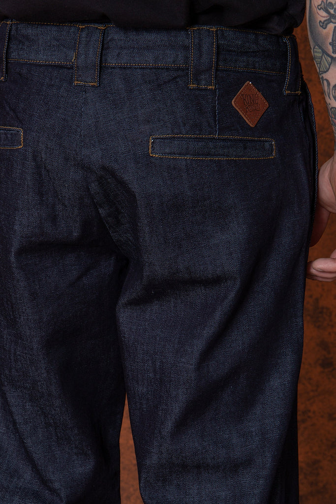 King Kerosin - Straight Fit Jeans im Workwear-Style «Garage Wear»