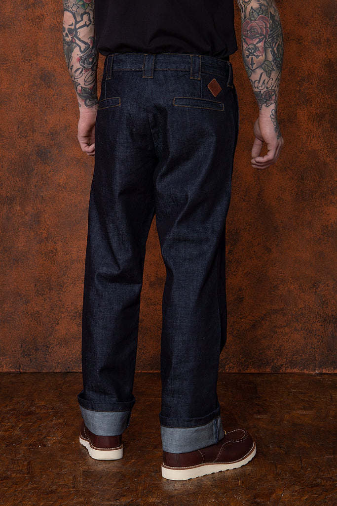 King Kerosin - Straight Fit Jeans im Workwear-Style «Garage Wear»