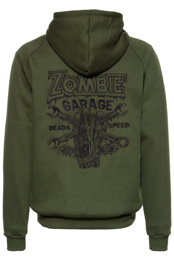 King Kerosin - Sweatjacke mit separatem Softshell-Innenfutter «Zombie Garage»