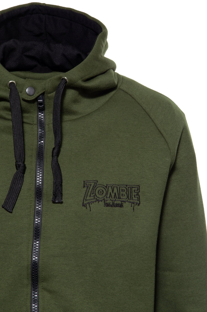 King Kerosin - Sweatjacke mit separatem Softshell-Innenfutter «Zombie Garage»