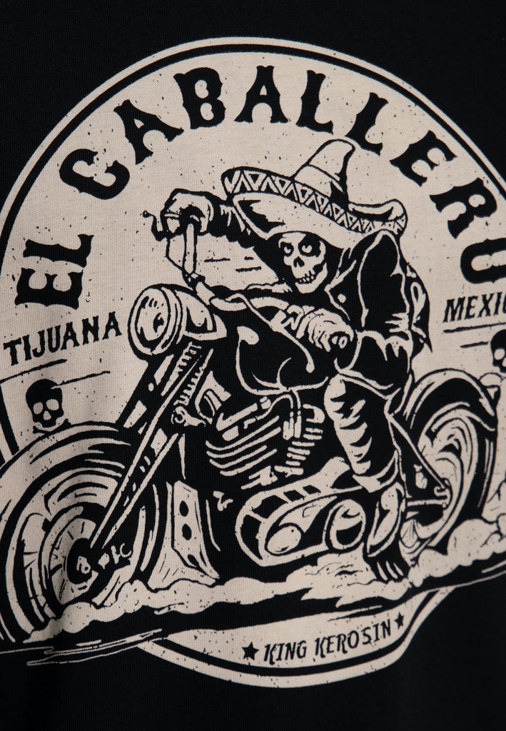 King Kerosin - T-Shirt mit Front Print «El Caballero»