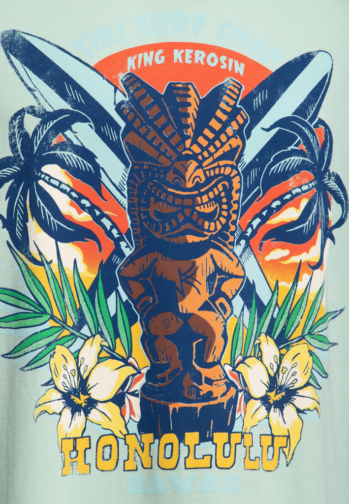 King Kerosin - T-Shirt «Tiki Surf Shop»