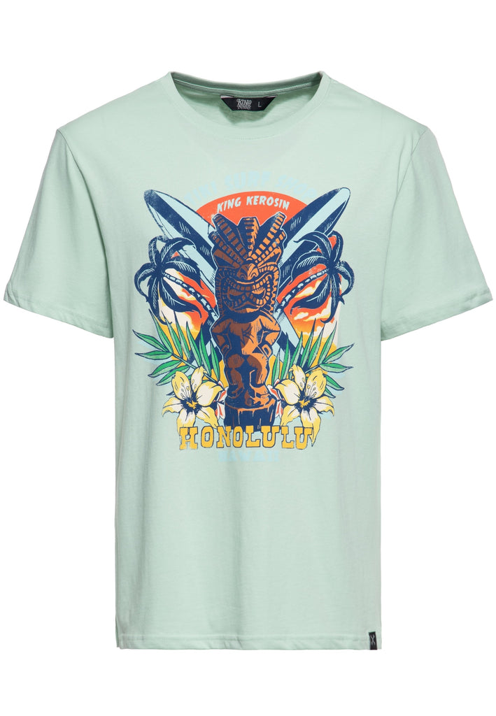 King Kerosin - T-Shirt «Tiki Surf Shop»