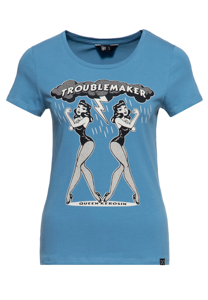 Queen Kerosin - T-Shirt «Troublemaker»