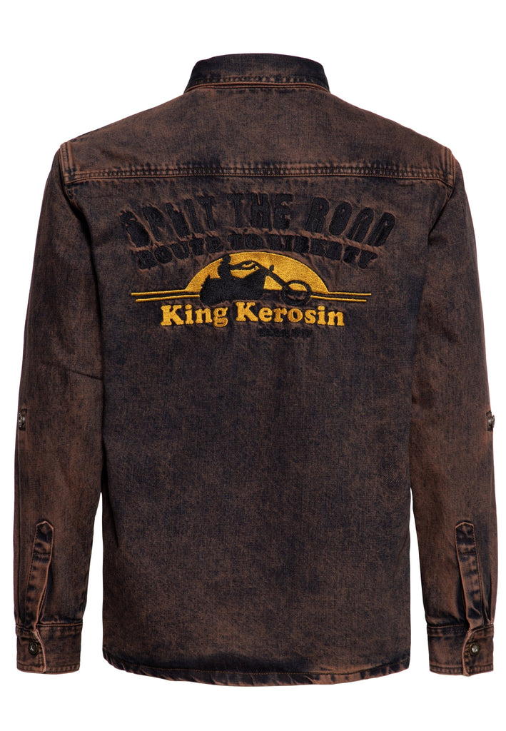 King Kerosin - Workwear Hemd «Split The Road»