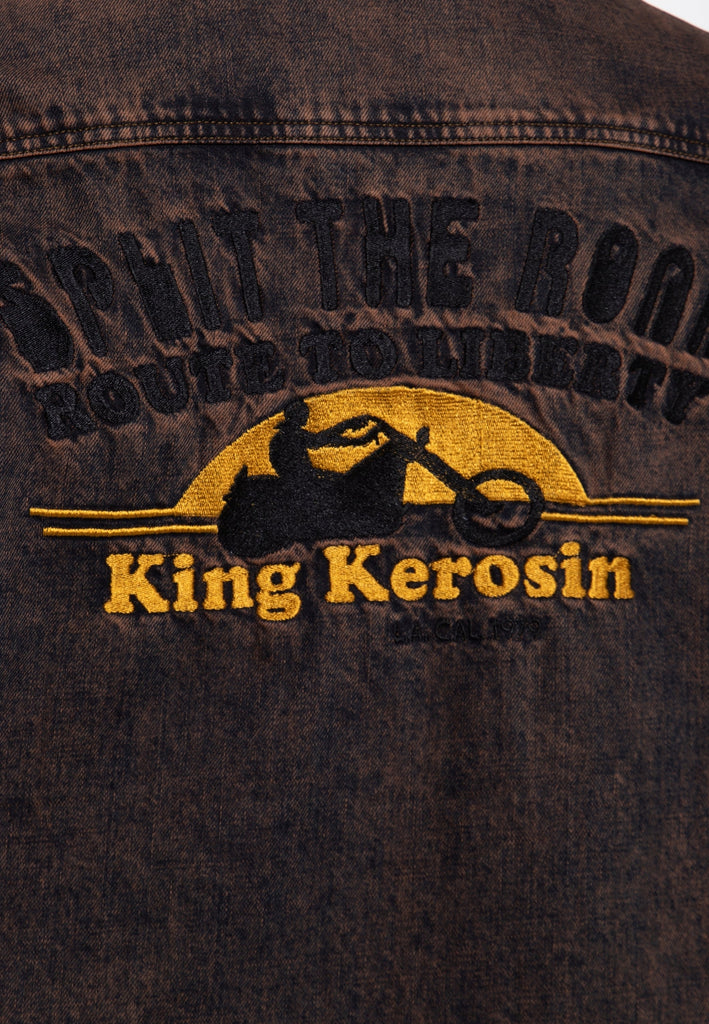 King Kerosin - Workwear Hemd «Split The Road»