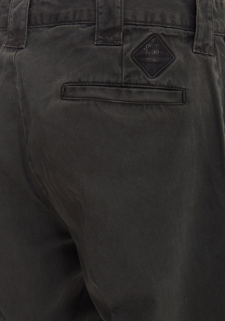 King Kerosin - Workwear Shorts in Oil-Washed Optik «Garage Wear»