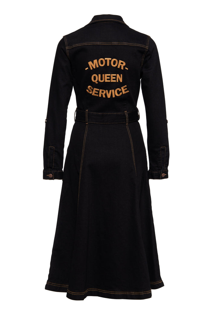 Queen Kerosin - Workwear Swing-Dress «Motor Queen Service»